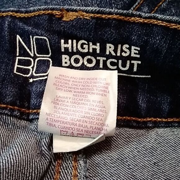 Vintage Boundaries High Rise Bootcut Women's Junior Jeans Size 1 - Picture 11 of 12